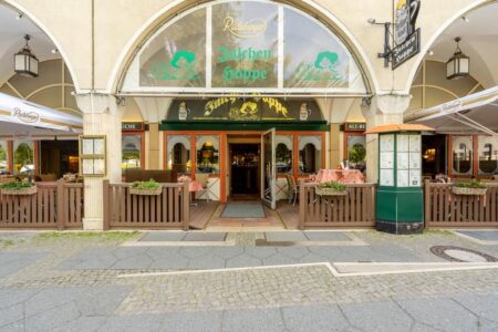 Gasthaus Julchen Hoppe - Foto des eingangs zum lokal