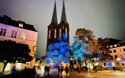 Festival of Lights 2025: An evening stroll through the Nikolaiviertel