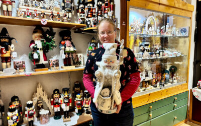 Nikolaiviertel persönlich: Beate Bahmann und der Erzgebirgische Weihnachtsmarkt