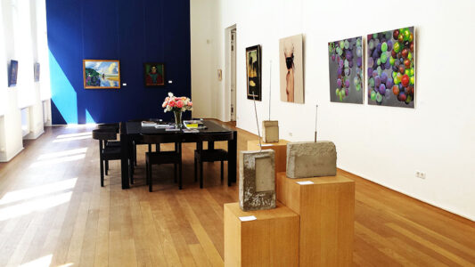 Kunsthaus Lempertz objekte im previewraum