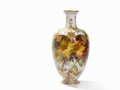 KPM Berlin Vase mit Weichmalerei um 1905. Antiquitätenhandel Rumanli kpm vase