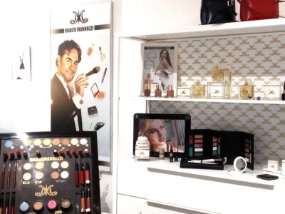 Marco Mannozzi Make-Up-Produkte im Ladengeschäft