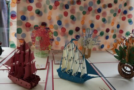 vietnamesische stickkunst papierkunst