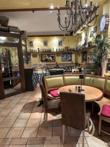 trattoria sitzecke im gastraum