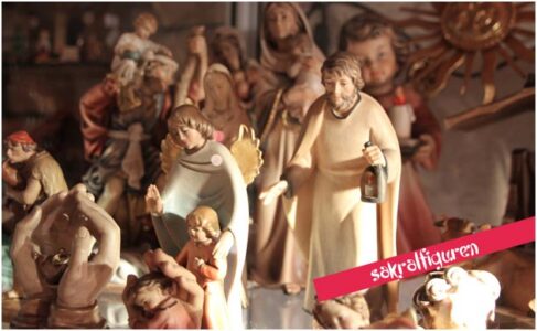 verschiedene krippenfiguren