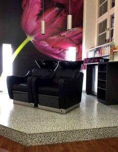 haartick zwei haarwaschplätze