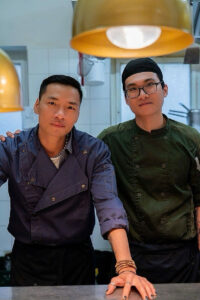 Das Kochteam vom Restaurant Moon Exquisite in Berlin Mitte