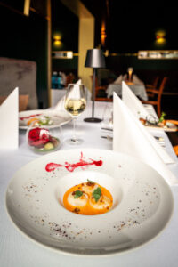 nachspeise im Restaurant Moon Exquisite in Berlin Mitte
