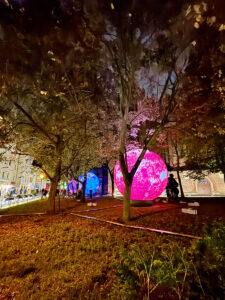 Festival of Lights im Nikolaiviertel Installation Luminary