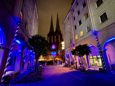 Festival of Lights im Nikolaiviertel Propststrasse