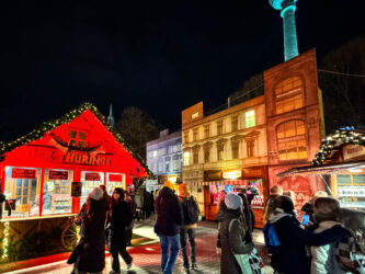 Weihnachtsmarkt am Roten Rathaus Weihnachtsmarkt am Roten Rathaus